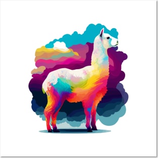 Llama Posters and Art